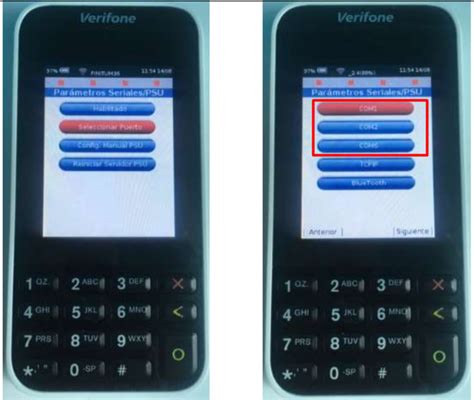 Verifone Payment Terminal Setup Par Menu Base De Conocimientos