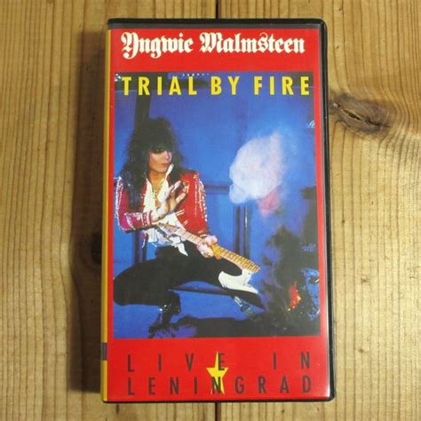 日本版 Yngwie J Malmsteen Trial By Fire Live In Leningrad 89 Guitar