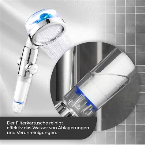 Wassersparender Duschkopf Aquadon Ecotornado Bm