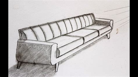 How To Draw A Couch In One Point Perspective | Images and Photos finder