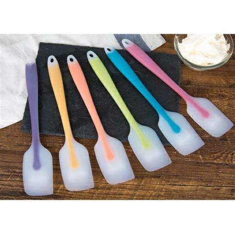 Jual Spatula Silikon Spatula Baking Transparan Food Grade Tahan Panas