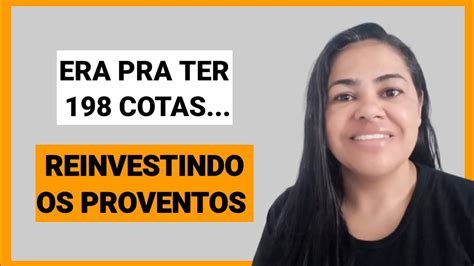 REINVESTINDO OS PROVENTOS DE OUTUBRO YouTube