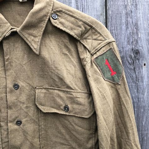 S Wool Military Shirt Gem