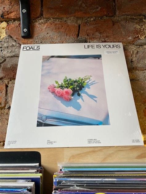 Lp Records Foals Life Is Yours White Vinyl