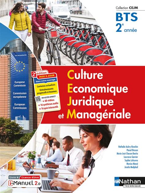 Amazon Fr Culture Economique Juridique Et Manag Riale Bts E Ann E