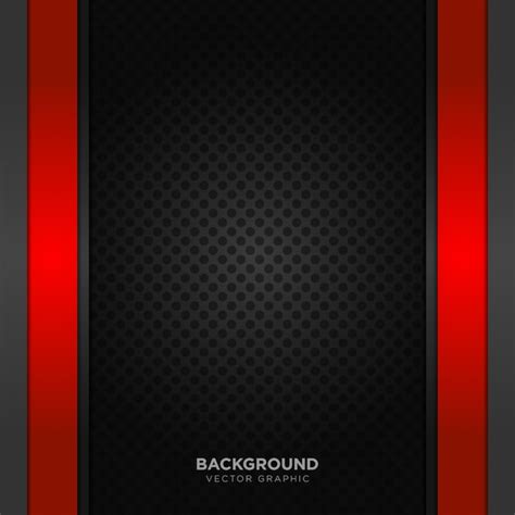 Premium Vector | Elegant red and black background