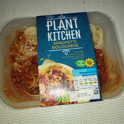 Plant Kitchen M S Spaghetti Bolognese Review Abillion