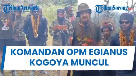 Pentolan Opm Egianus Kogoya Tuding Tni Lepaskan Bom Ke Area Pengungsian