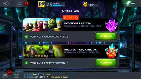 More Defender Crystals Marvel Contest Of Champions Youtube