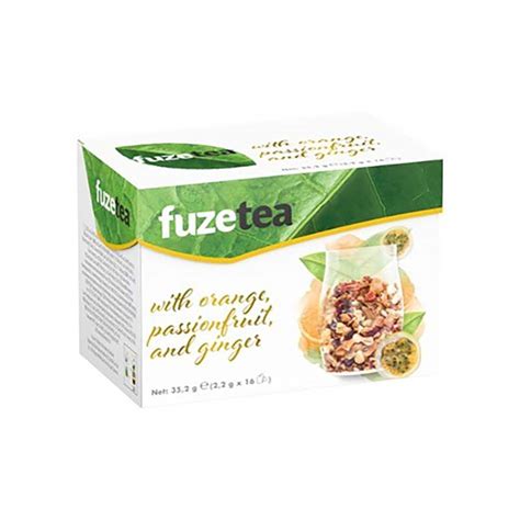 Fuze Tea Orange Passion Fruit Ginger Brand Connect