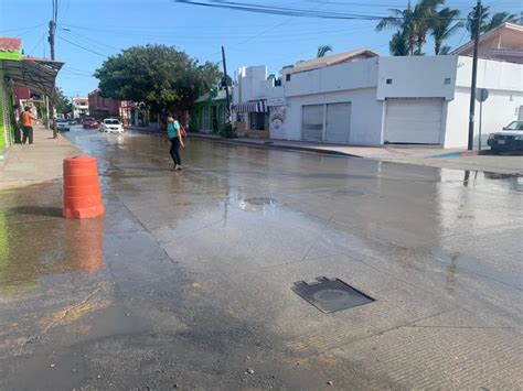 Desbordamiento De Aguas Negras Afecta Vialidad En Csl