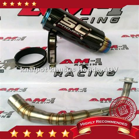 Jual Jual Knalpot Sc Project Honda Adv Adv Shopee Indonesia