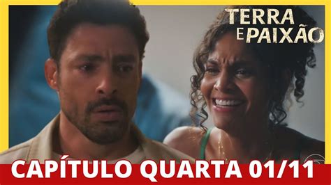 Terra E PaixÃo EpisÓdio De Quarta Dia 01 11 Aline Terminado Com