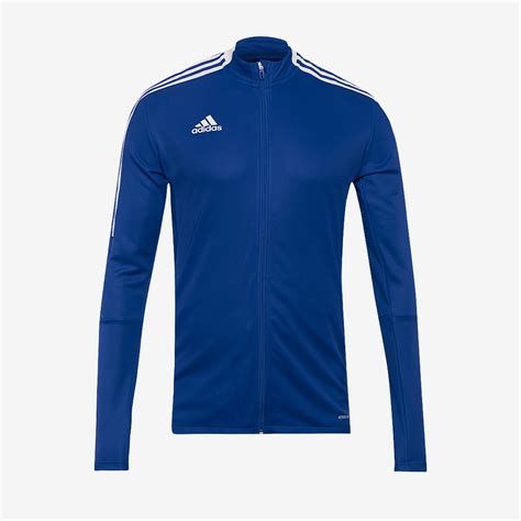 Giacca Adidas Tiro 21 Track Team Blu Royal Abbigliamento Teamwear