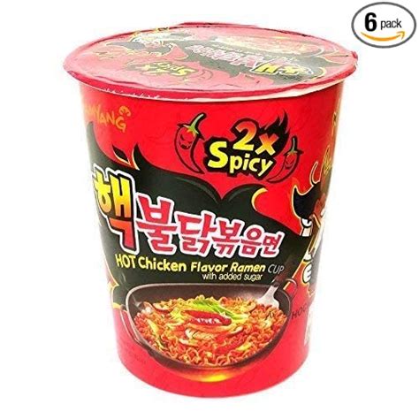 Samyang Hot Chicken 2x Spicy Buldak Cup Noodle 70g