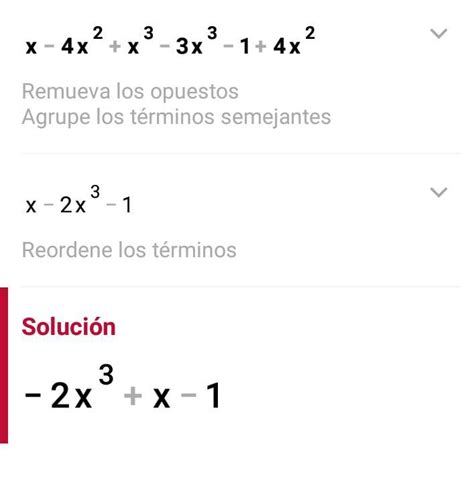 X 4x² x³ 3 por x³ 1 4x² Brainly lat