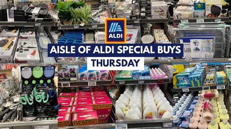 Whats New In Aisle Of Aldi Special Buys This Week Thursday July