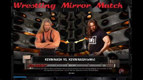 Wrestling Mirror Match Kevin Nash Vs Kevin Nash Youtube