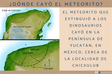 Dónde cayó el meteorito que extinguió a los dinosaurios El impacto en