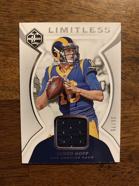 Panini Limited Limitless Materials Silver Spotlight Lm Jg Jared