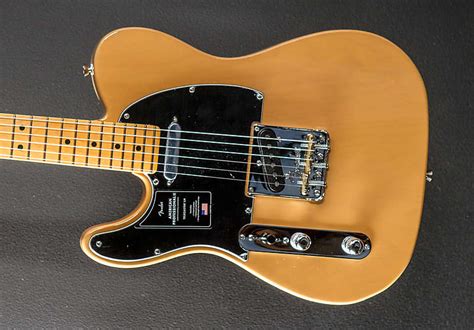 American Professional Ii Telecaster Left Hand Butterscotch Reverb