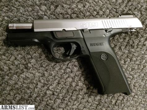 Armslist For Sale Ruger Sr9 Stainless Slide