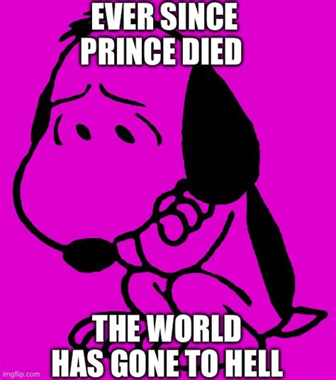 Sad Snoopy Prince Imgflip