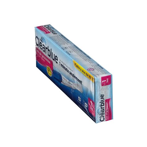 Clearblue Test De Grossesse D Tection Rapide Pc S Redcare Pharmacie