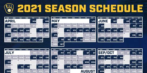 Milwaukee Brewers Printable Tv Schedule 2022 - Printable Schedule