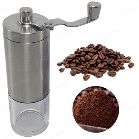 Moedor De Cafe Manual Inox E Cer Mica Port Til