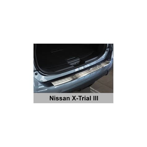 Stainless Steel Rear Bumper Protector For Nissan X Trail III 2014