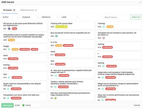 Issue Board · Project · User · Help · Gitlab