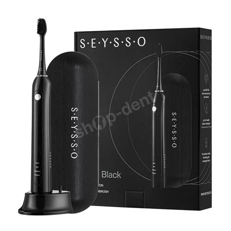 SEYSSO Basic Black Szczoteczka soniczna z etui podróżnym Shop Dent