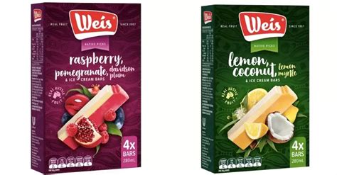 Weis Ice Cream Bars Release New Australian-Themed Flavours