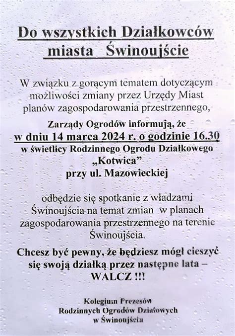 Winouj Cie Iswinoujscie Pl Wa Na Informacja Dla Dzia Kowc W Miasta