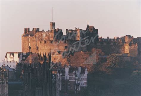 Edinburgh Castle Edinburgh 1 Postcard H Std Cb Colin Baxter