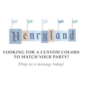 Personalize Disneyland Party Sign, Disneyland Party Decoration, Digital ...