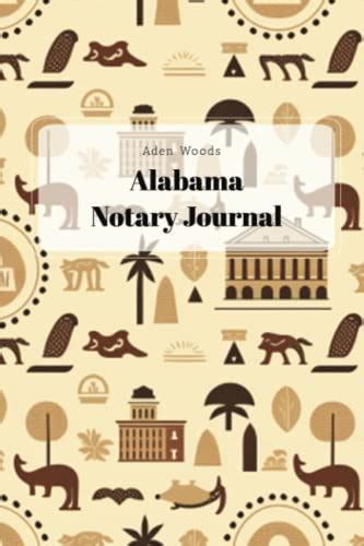 Alabama Notary Journal Notary Log For Signing Agents Notary Journal