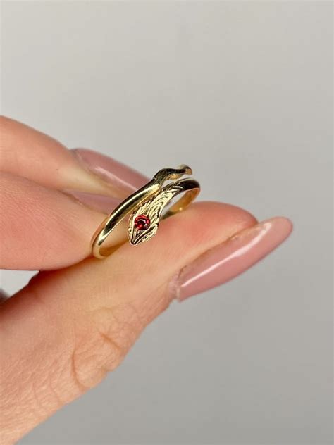 Serpentino Anello In Oro Kt Il Mio Gioiello