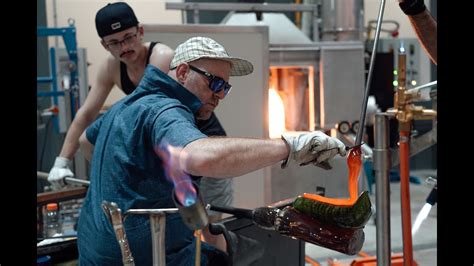 Jason Christian Seattle Glass Blower At Lava Aruba Glass Studio YouTube