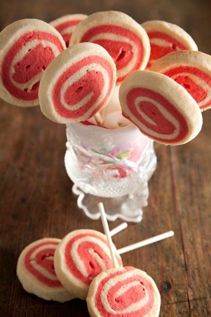 Peppermint Pinwheel Cookie Pops Recipe Pinwheel Cookies Recipe Cookie