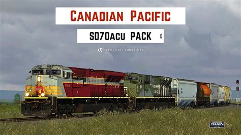 Train Simulator Searchlight Simulations CP SD70ACU Pack BETA