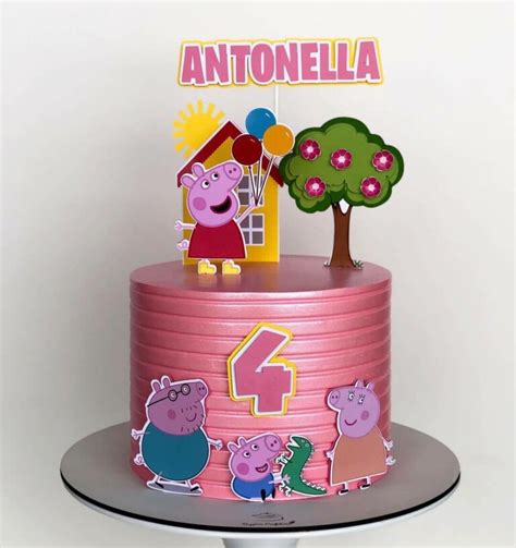 Bolo Peppa Pig Modelos Perfeitos Para Sua Festa