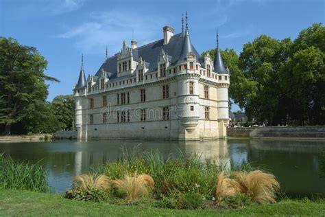 Chateau Azay Le Rideau France Stock Image Image Of Picturesque