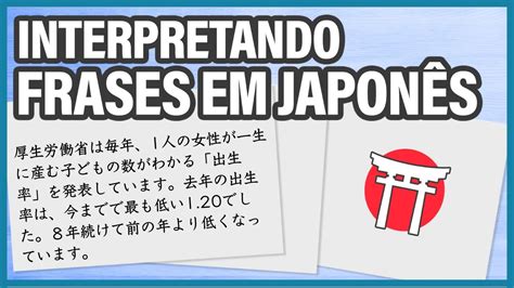 É surpreendente a média de FILHOS por mulher no JAPÃO Interpretando