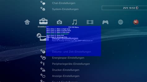 Ps3 Le Vsh Menu Arrive Sur La Console De Salon Custom Protocol