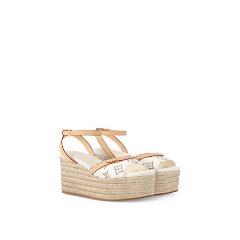 Helios Wedge Sandal Women Shoes Louis Vuitton