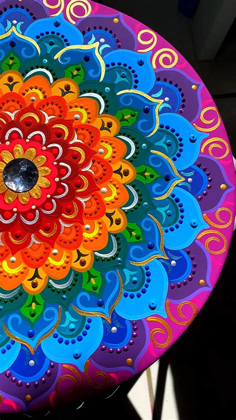 Mara Dias Mandalas V Deo Desenho De Mandala Mandala Art Flor De