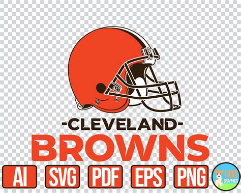 Cleveland Browns Svg Nfl Football Sports Logo For Cricut Etsy