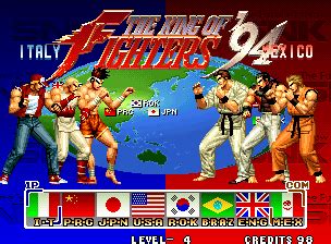 The King of Fighters '94 - TFG Review / Art Gallery